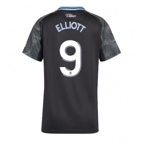 Aston Villa Harvey Elliott #9 Borta Kläder Dam 2025-26 Kortärmad